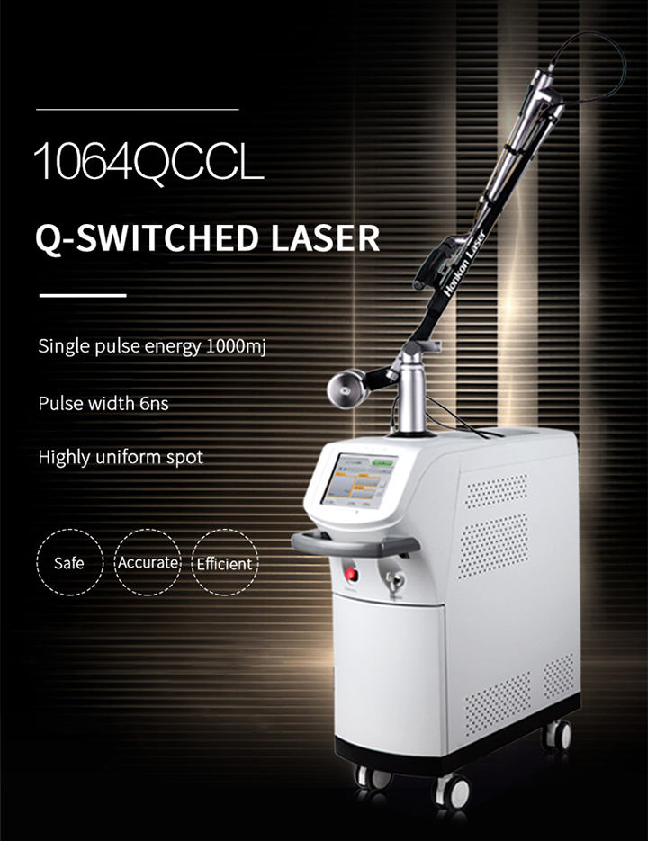 Q Switch ND YAG Tattoo Scar Removal Laser Machine