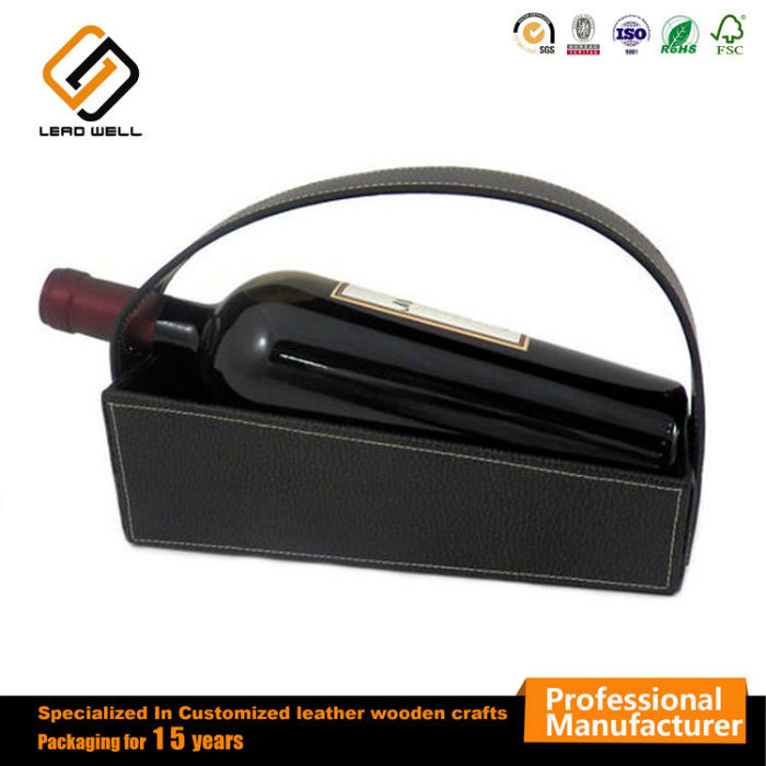 Basket Single Wine Carrier Portable Packaging Gift Box