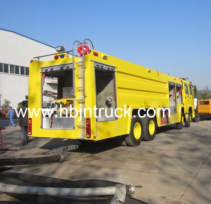 HOWO 3200 Gallons Fire Engine Pump Fire Fighting Truck