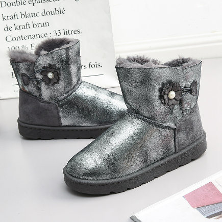 New Fashion Basic Cheap Snow Boots for Girls Women Men