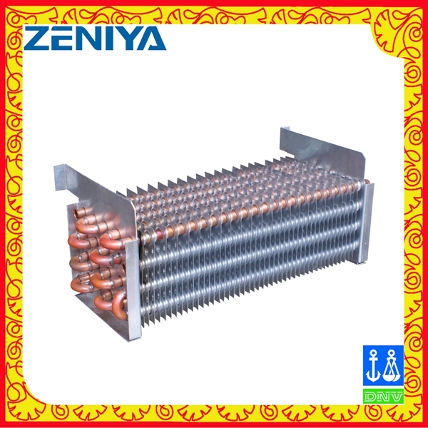 Copper Aluminum Fin Coil/Evaporator in Air Conditioning