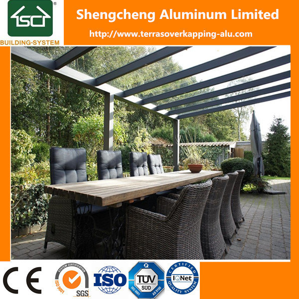 Waterproof Patio Cover with Polycarbonate Sheet Roof