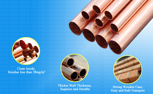 Type L Copper Pipe for Air Conditioner and Refrigeration