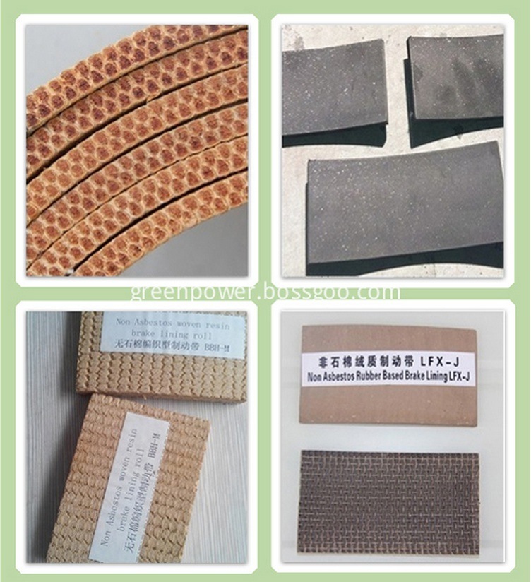 Tamping Machine Rubbing Board Brake Lining Roll