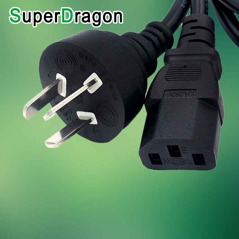 H03VV-F 3G0.5~0.75mm2 H05VV-F 3G0.75~1.0mm2 Argentina Power Cords with 3 Pins