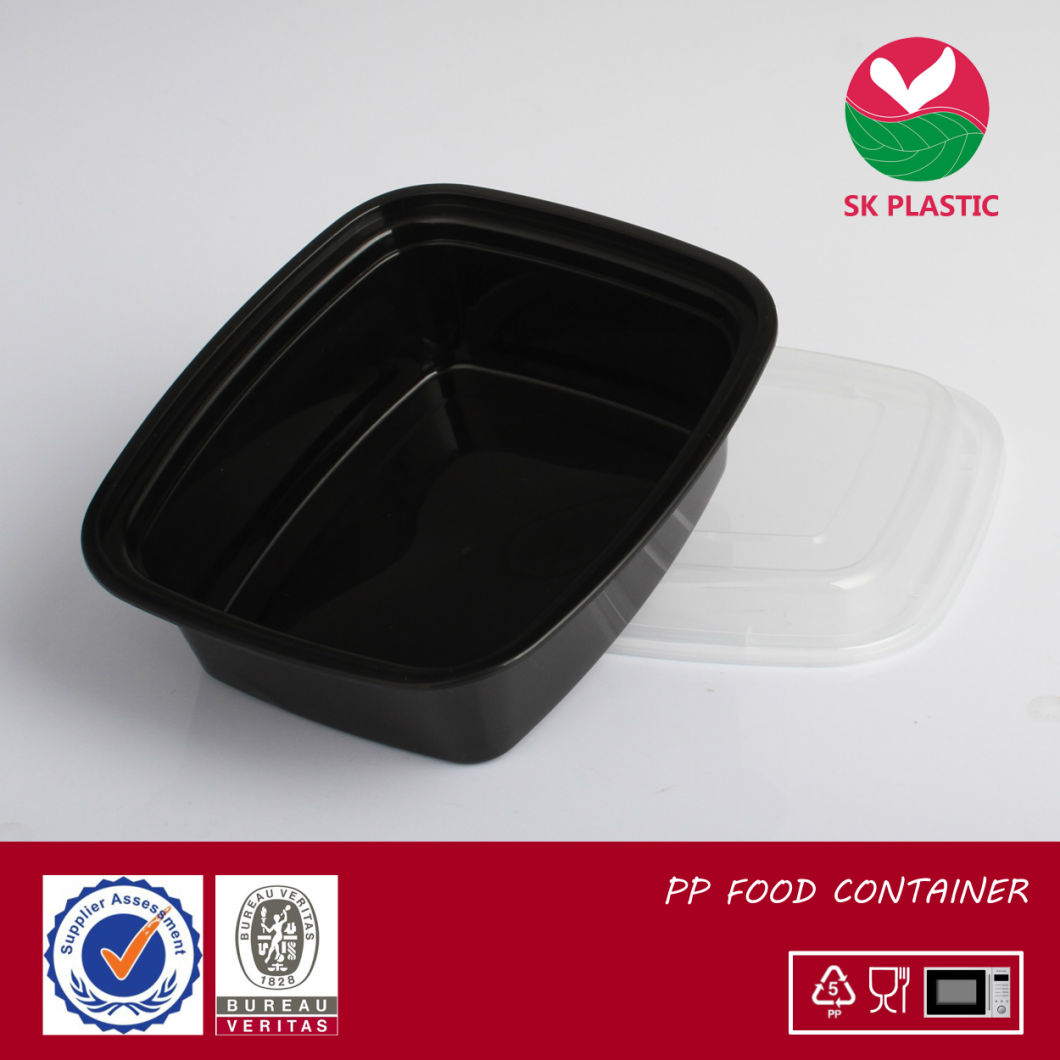 BPA Free Brc Pass High Quality Takeaway Microwave Kitchen Plastic Storage Plastic Food Containers
