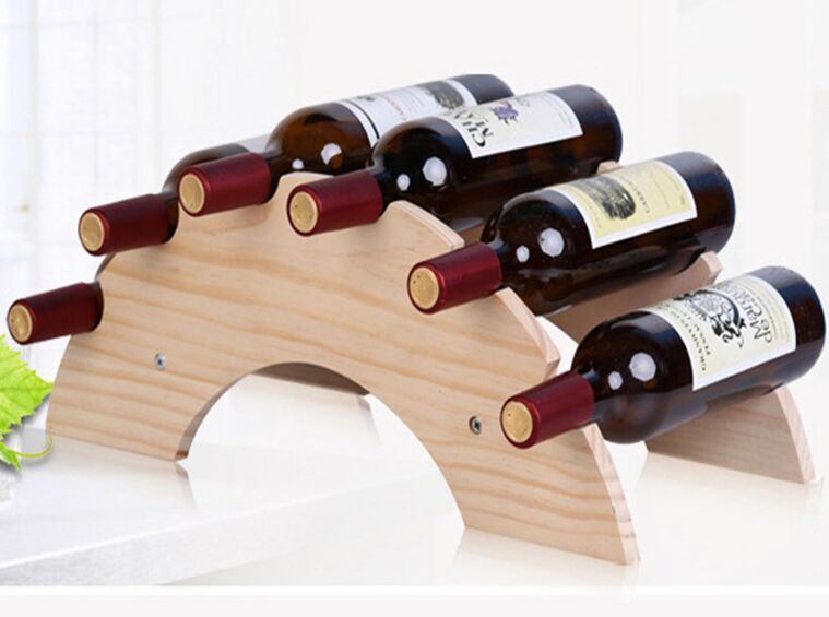 Wine Display Storage Holder Wood Wine Rack