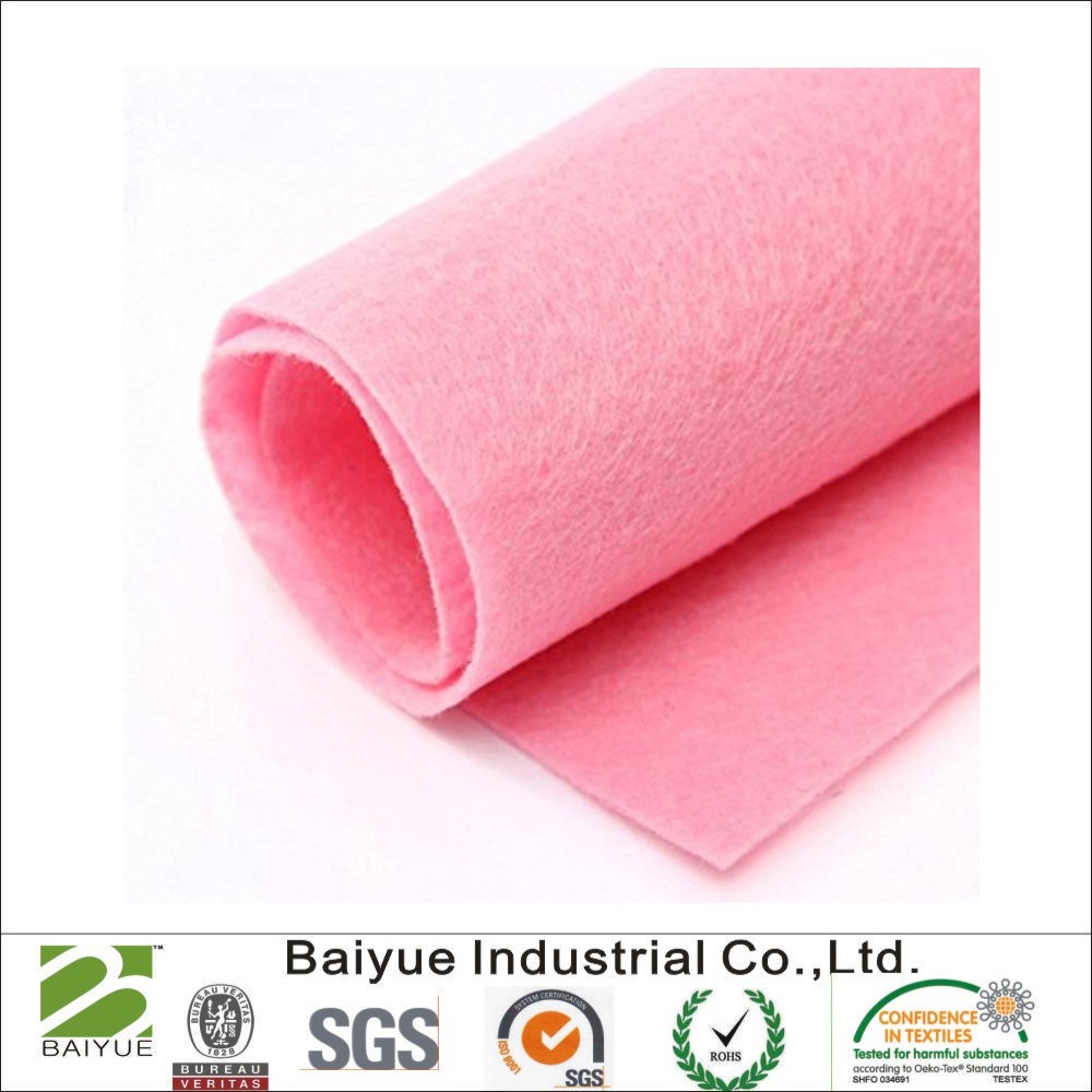 2017 High Quality Nonwoven Needle Punched Polyester Rolls Felts