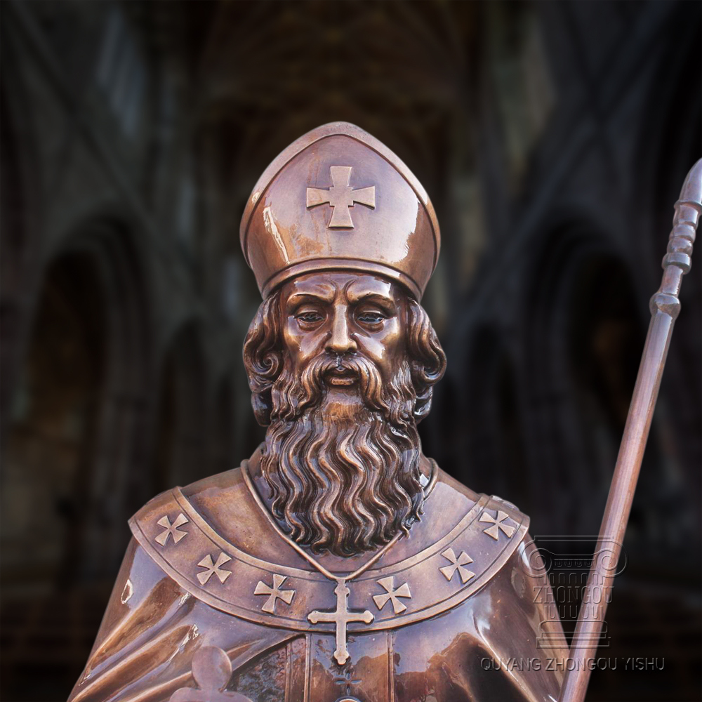 Bronze Casting Statue of St Patrick Sculpture