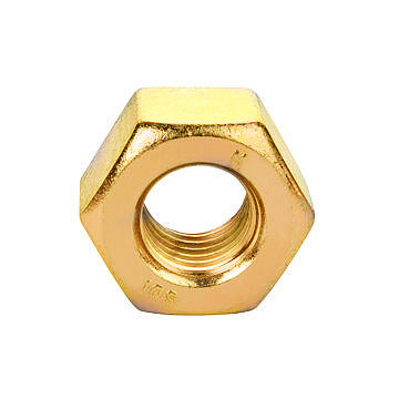 A563 Heavy Hexagon Head Zinc Plated Nut