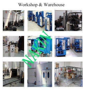 High Quality Vacuum Transformer Oil Filtration Machine Oil Regeneration Equipment