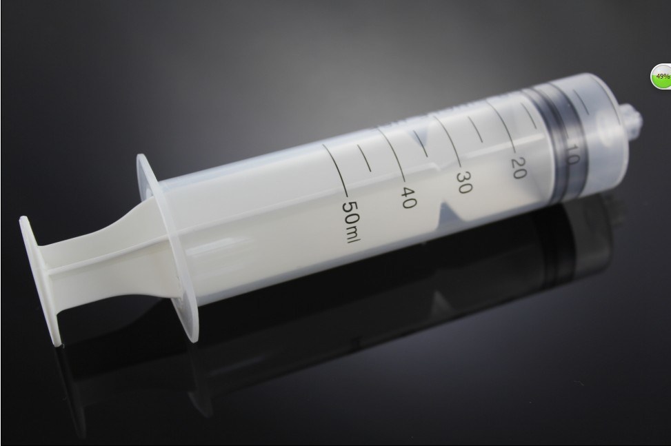 Disposable Syringe with Needle, Luer Slip Luer Lock