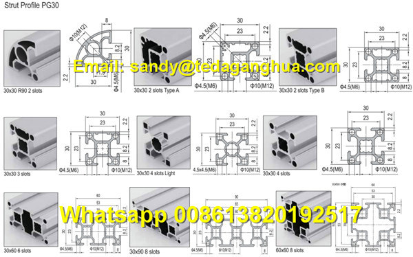 Cheap Price of 6061/6063 Industrial Door Window Medical Extrusion Aluminium Profile