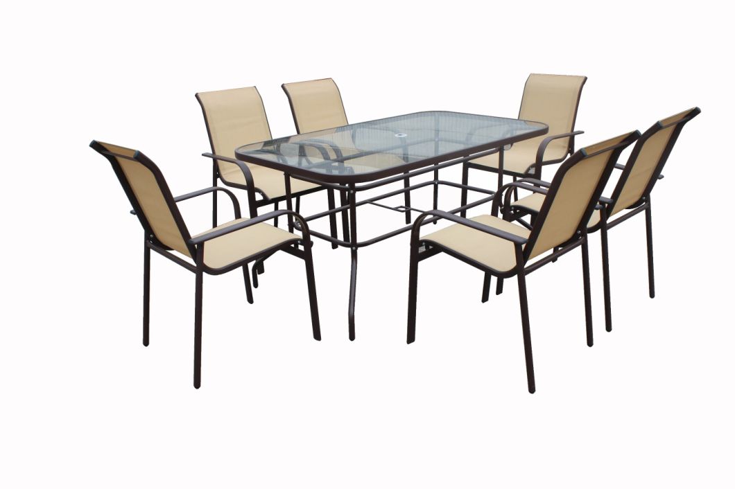 7PCS Furniture Modern Style Dining Table and Chairs Designs