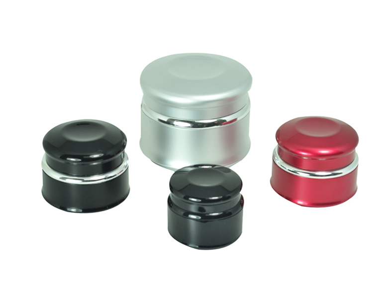 Colorful Cosmetic Aluminum Jar, Aluminum Cream Jar