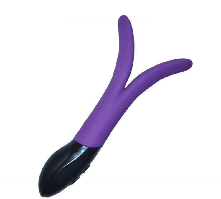 Waterproof Silicone G -Spot Massager Multi-Speed Sex Toy Dual Motors Vibrators for Women