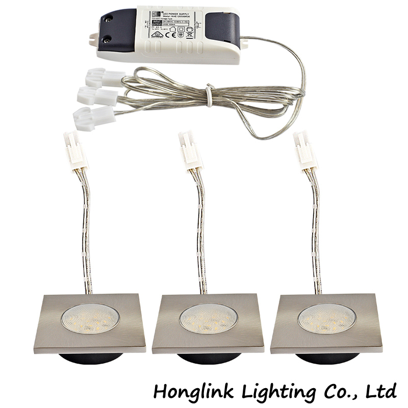 Ce 12V 1.5W Light up Furniture Square LED Cabinet Lighting