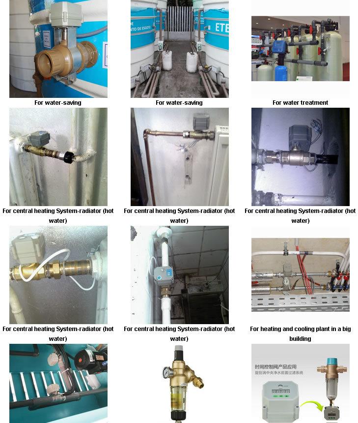 Dn20 NSF61 Electric Water Control Stainless Steel Ball Valve 5V