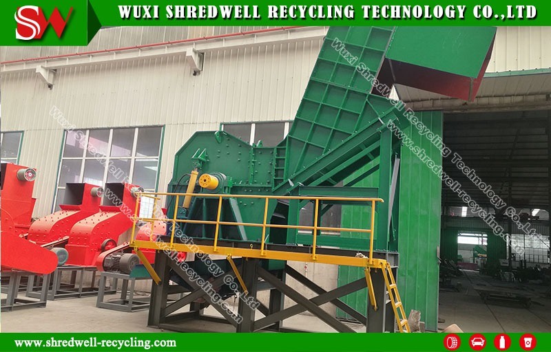 Premium 2-15tons Wood Processing Grinder for Shredding Timber