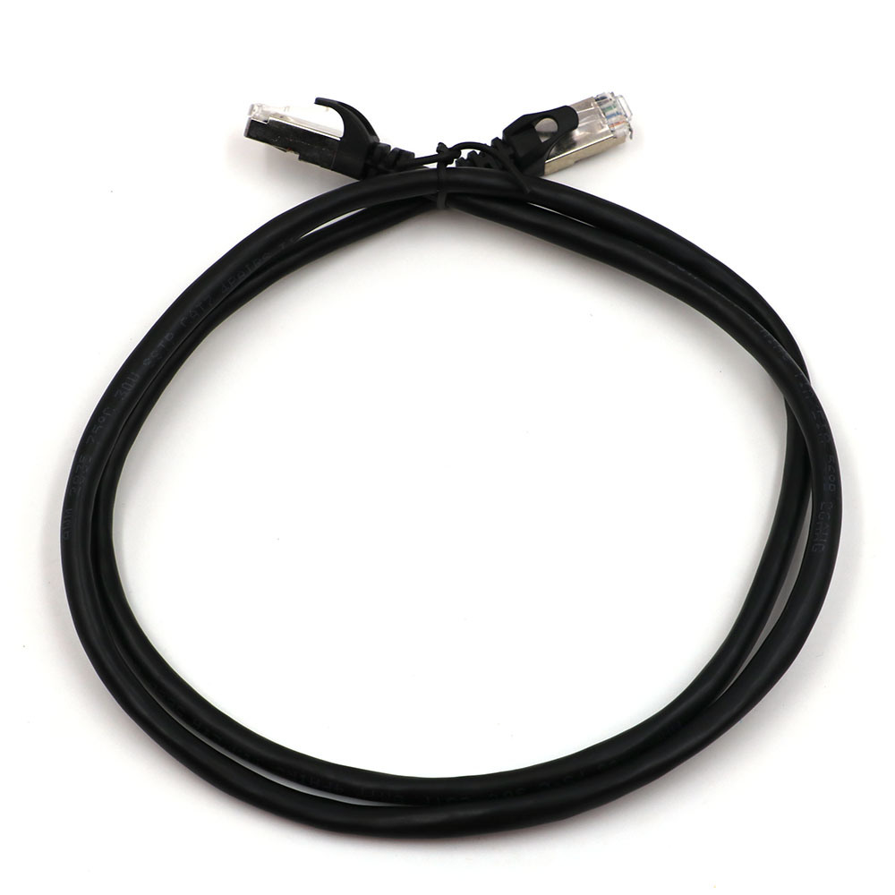 SSTP Cat7 Network Cable in PVC Jacket Balck SFTP SSTP 4pair 8core