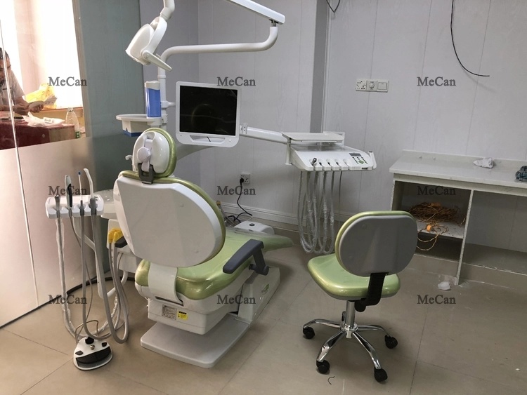 Stomatology Electric Integral Dental Chair Unit with LED Sensor Light