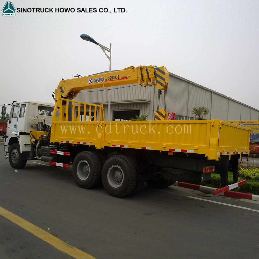 Sinotruk HOWO 6X4 Truck Crane