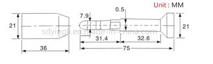 Super Security Bolt Cable Seal in ABS (YL-HJ-G05)