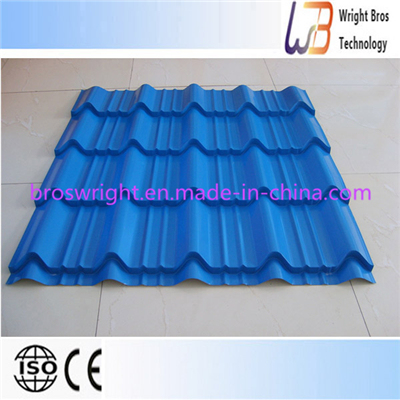 Glazed Roof Tile Roll Forming Machine