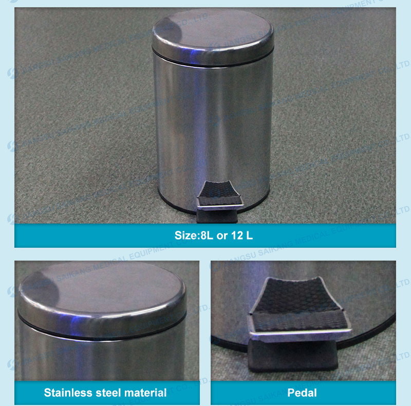 Saikang Automatic Sensor Trash Can, Medical Waste Bin