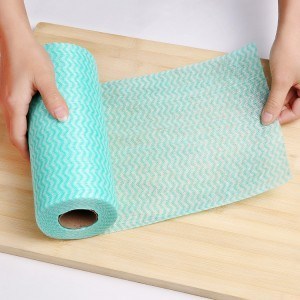 Spunlace Non Woven Cleaning Cloth with Break Point