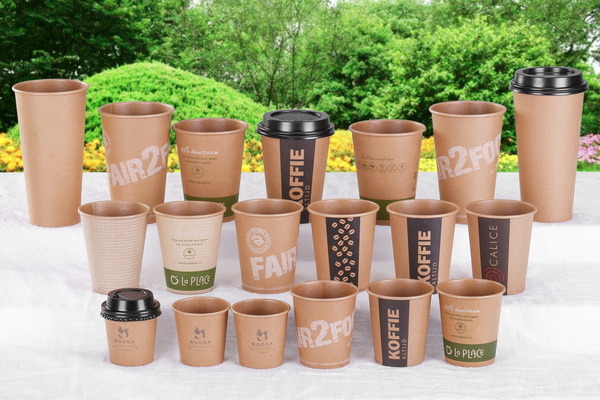 Biodegradable Customized Disposable Double Wall Paper Cups Coffee Cups