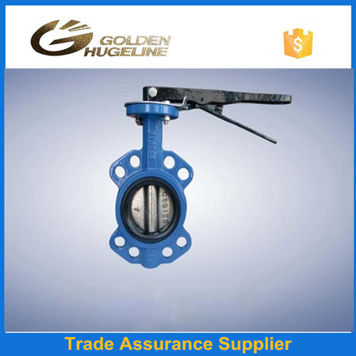 4 Inch Wafer Type Butterfly Valve for Water Flow Control