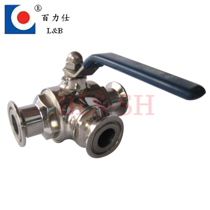 Sanitary Stainless Steel Clamped Ball Valve