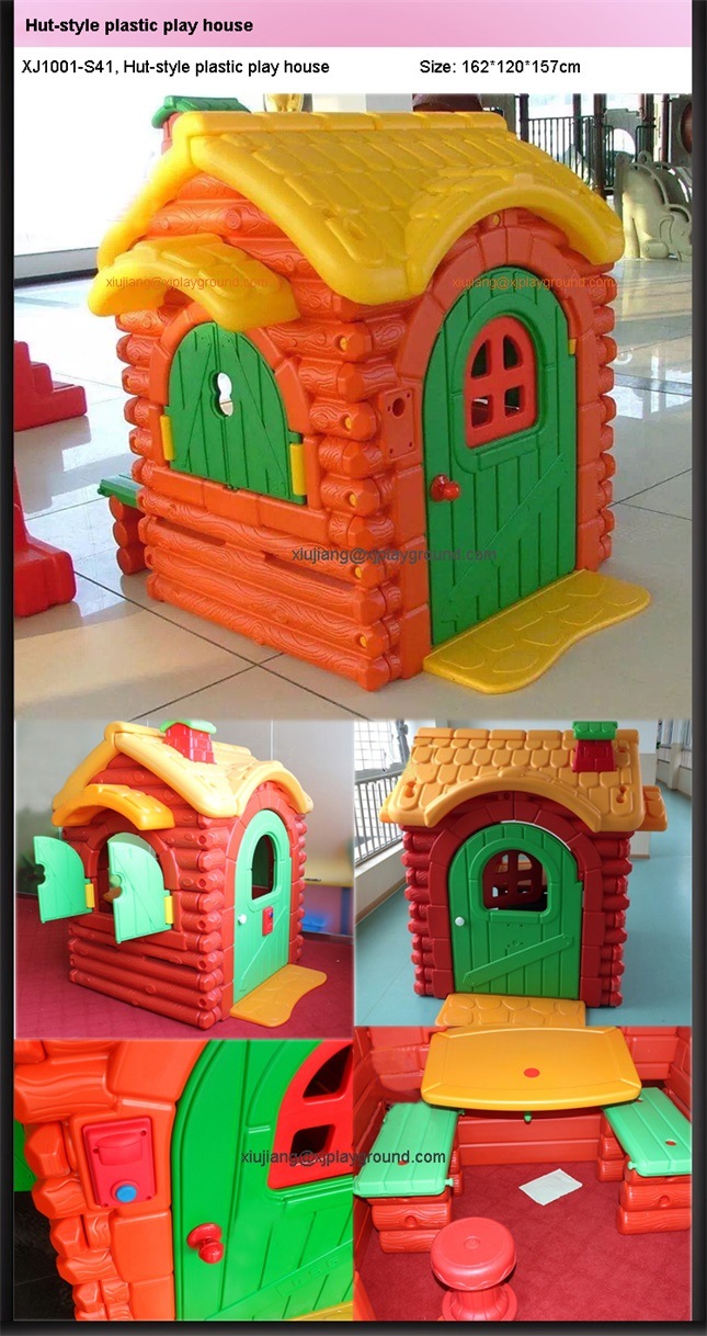 Children Plastic Play House for Outdoor Indoor Playground