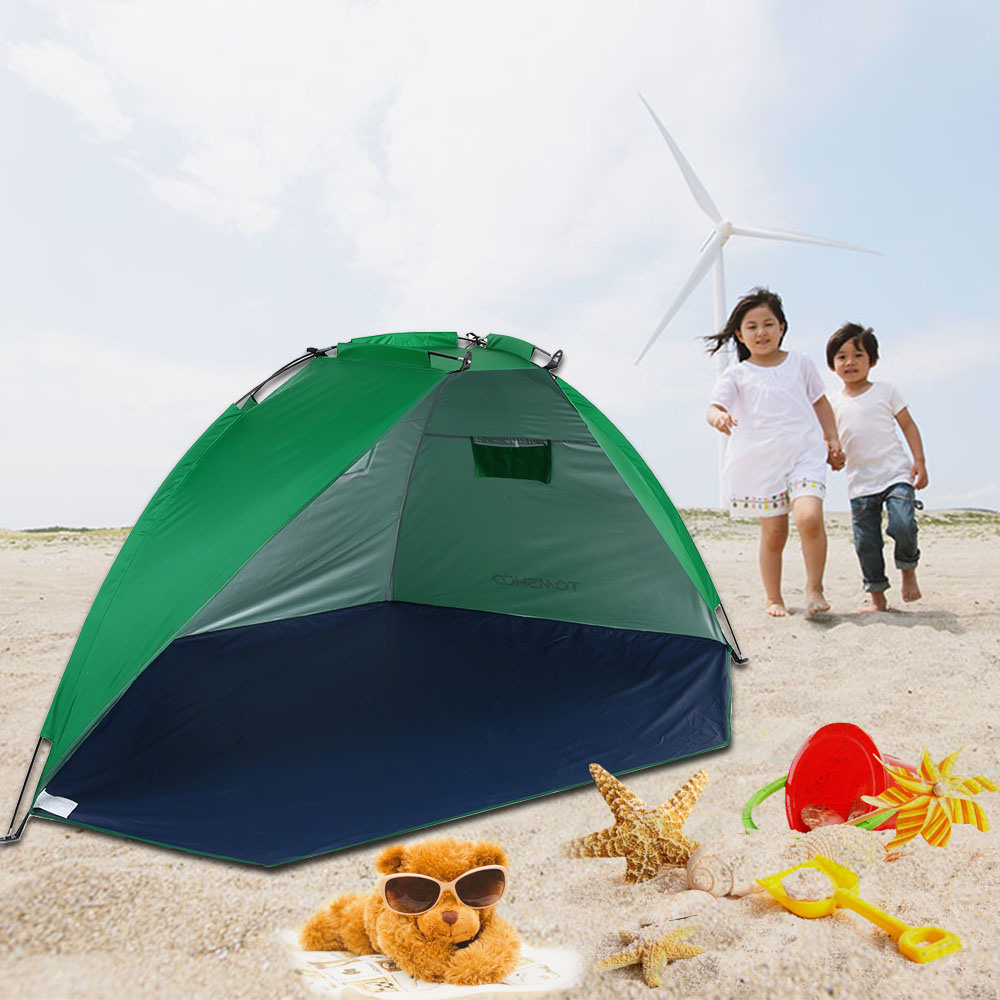 2 Persons Outdoor Beach Tents Sun Shelters Summer Camping Tent