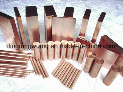 Copper Tungsten Round Bar Electrode for EDM