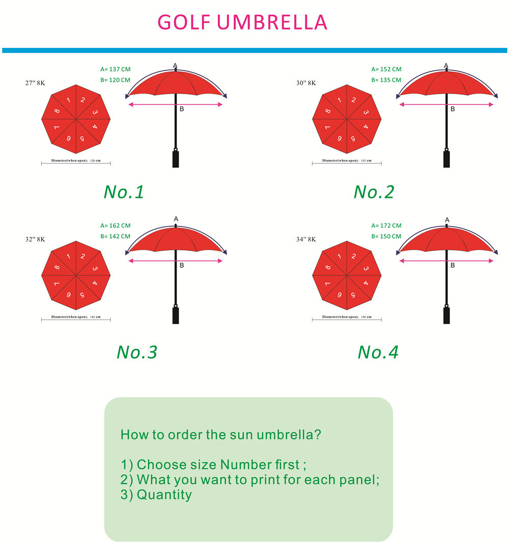 Custom Digital Printing Reverse Umbrellas