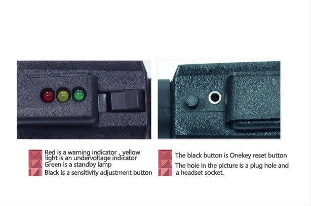 Low-Power Consumption High Sensitivity Hand Held Metal Detector
