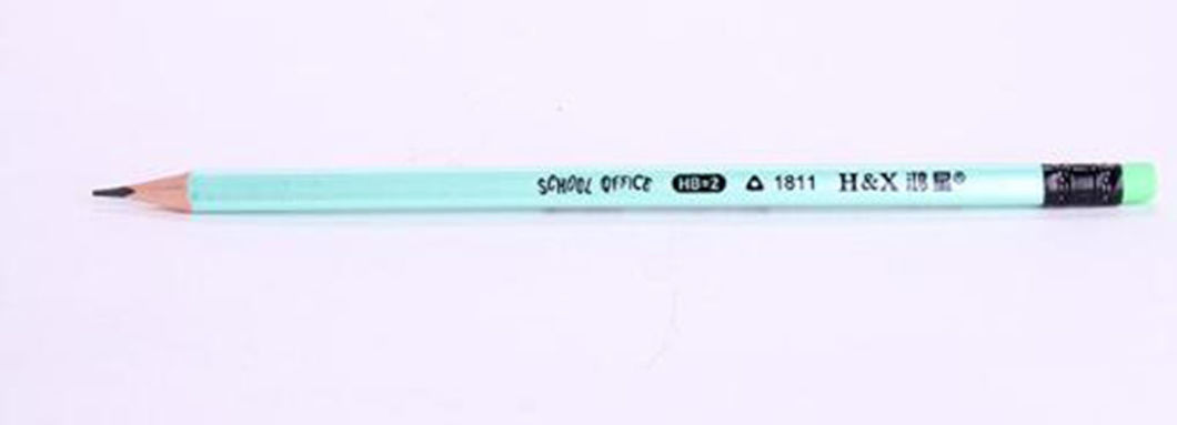 2017 Popular Hb Wooden Pencil with Bright Pearly Color