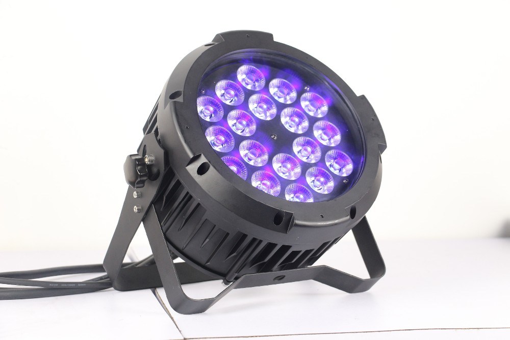 18*15W RGBWA+UV Color Outdoor LED PAR Can Light