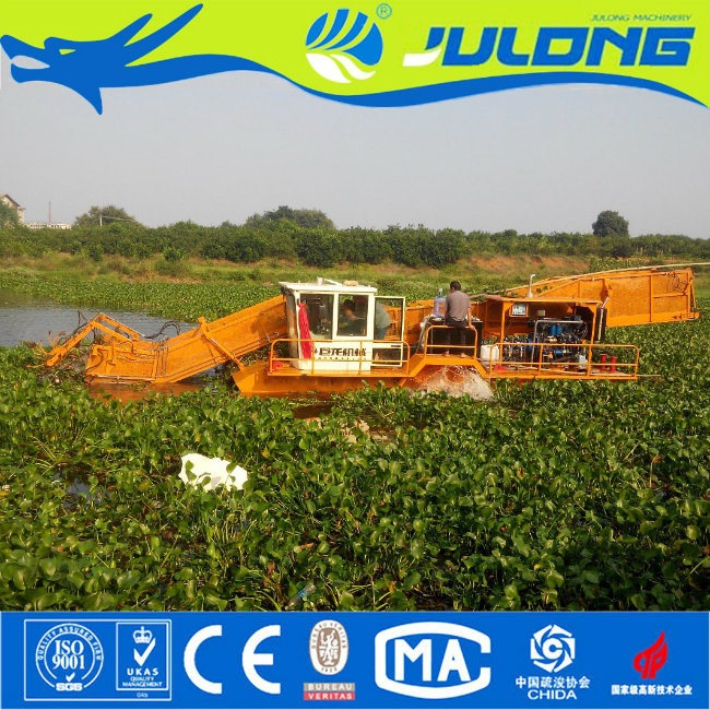2018 Hot Sale Water Weed Cutting Harvester Machine for Sale