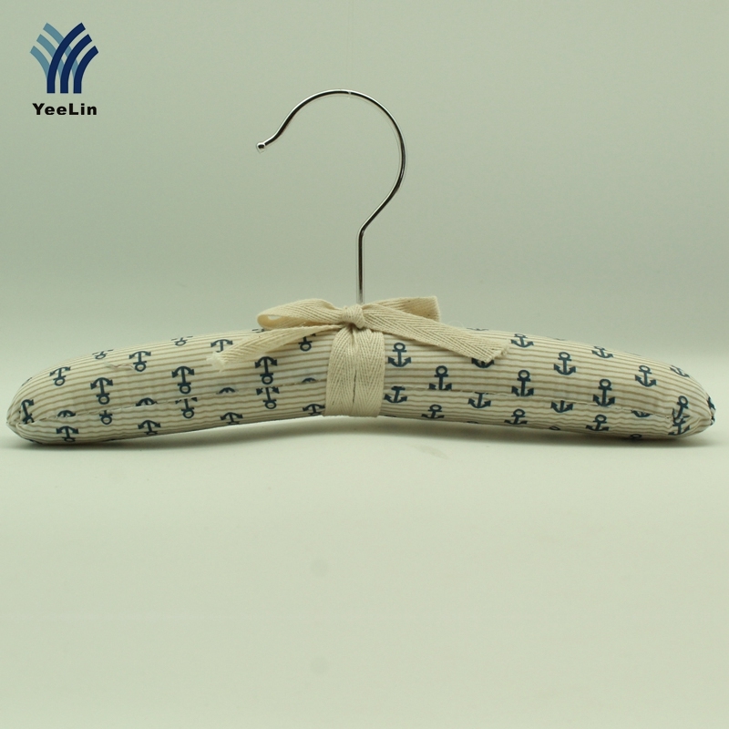 Fashion Fabric Baby Clothes Hangers (YL-F-035)