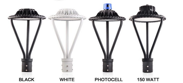 LED IP65 Lowes Cast Iron LED Outdoor Lamp Fixture Part Post Lamp LED Light 100W LED Garden Lamp