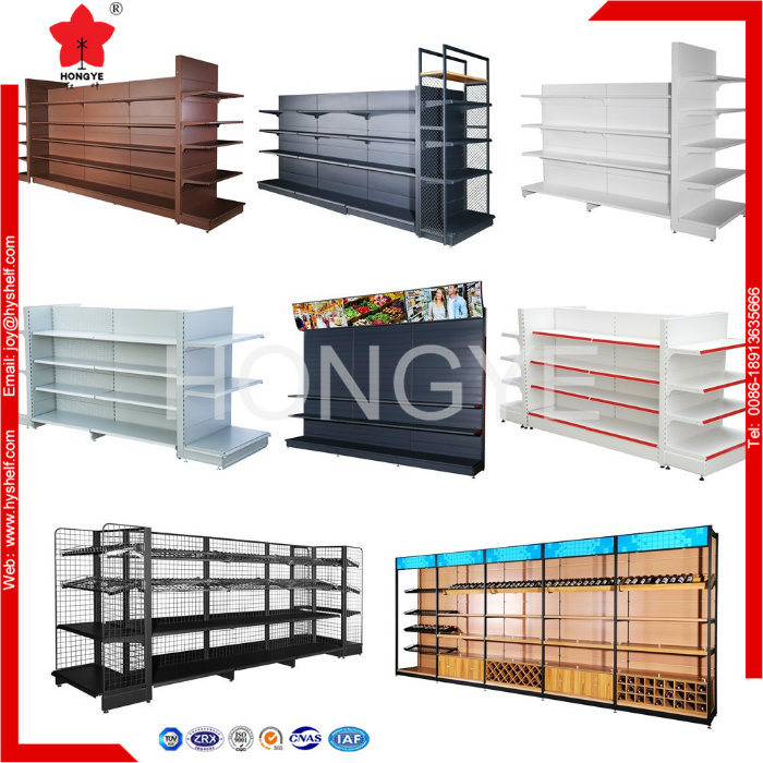 Heavy Duty Supermarket Shelving Shop Fitting Equipment