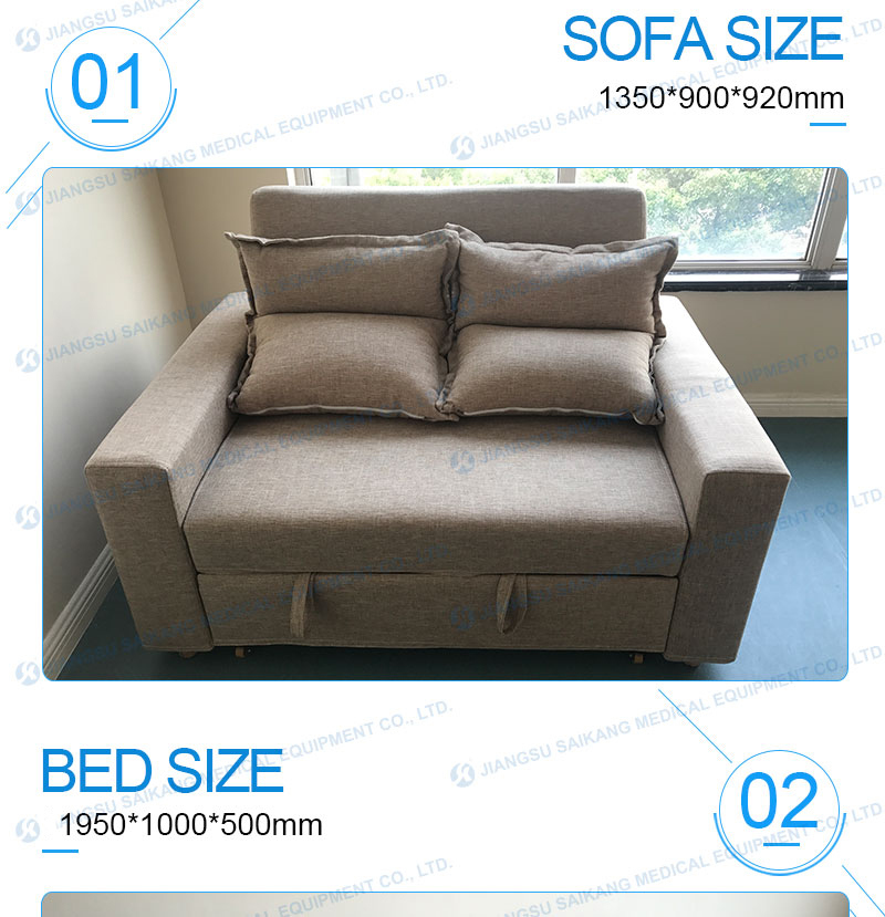 Professional Service Luxury Modern Design Fabric Sofa