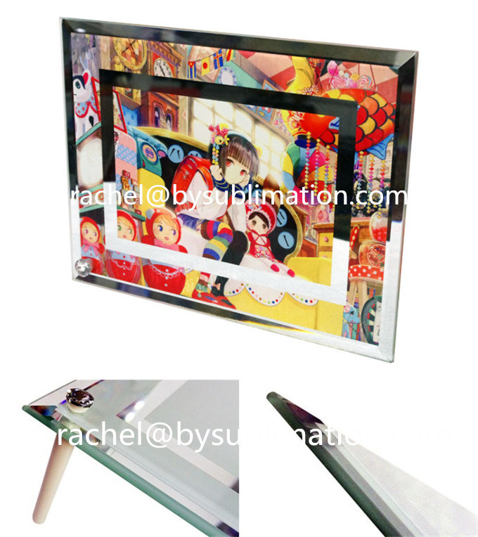 High Quality Glass Photo Frame with Stand