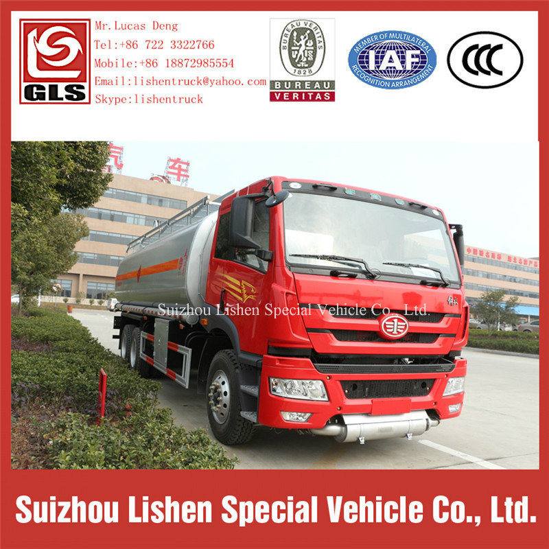 FAW 6*4 Fuel Truck Tanker 20t Oil Truck Vehicle for Sale