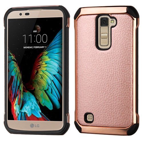 Slim Fit Heavy Duty PU Leather Case Cover for LG K10