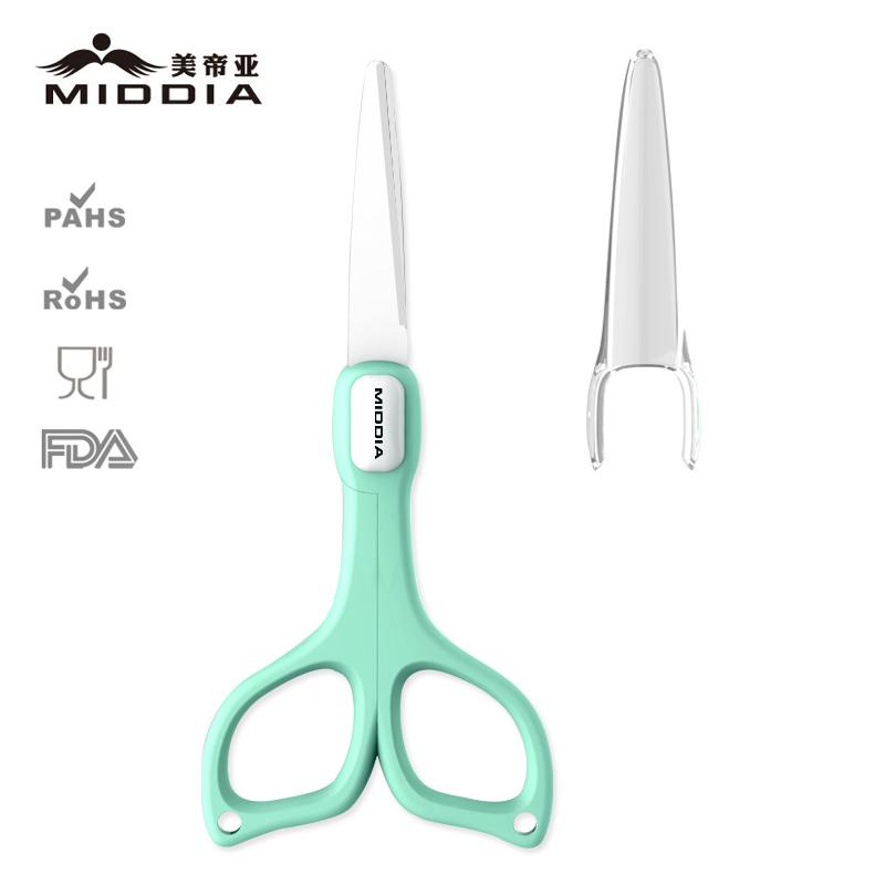 2 Inch Ceramic Baby Food Scissors