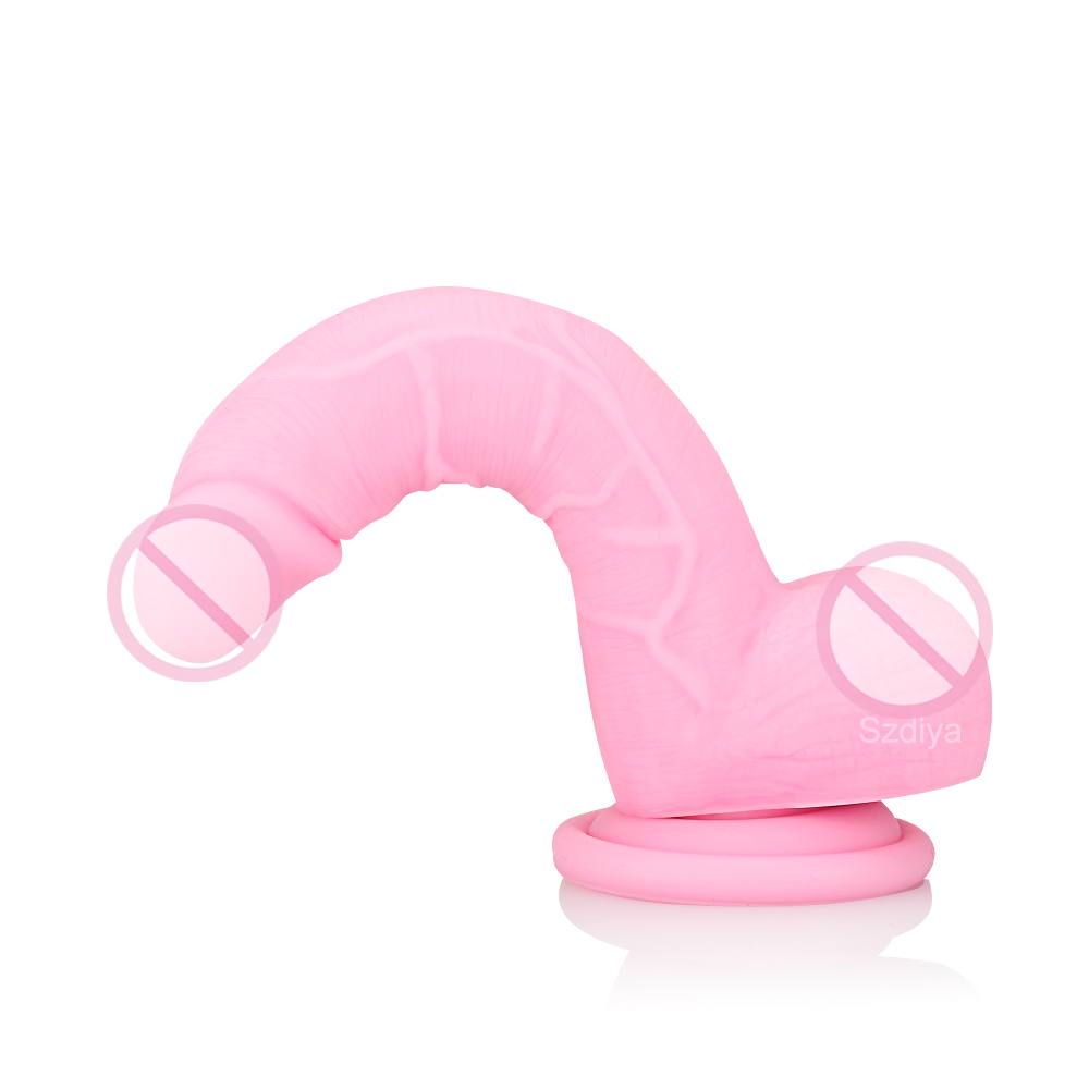 Adult Novelty Hot Selling Women Sex Toy Glass Dildo (DYAST396A)